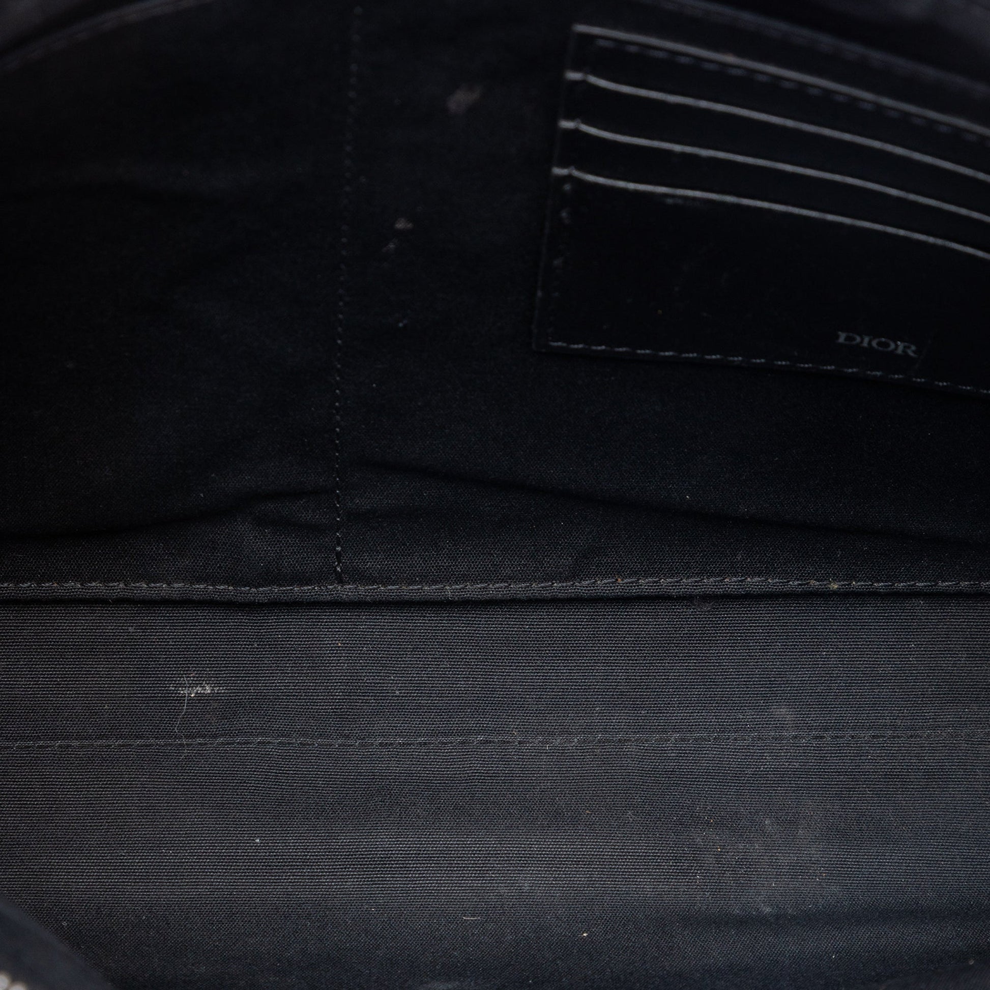 Dior Oblique Canvas A4 Zipped Pouch