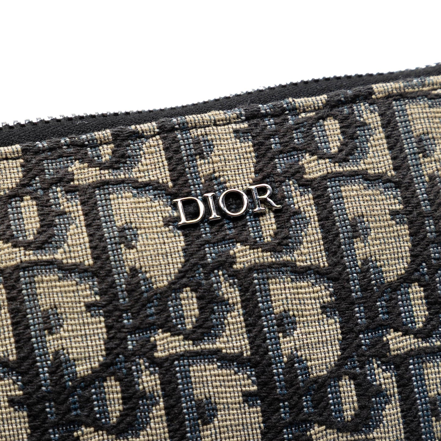 Dior Oblique Canvas A4 Zipped Pouch