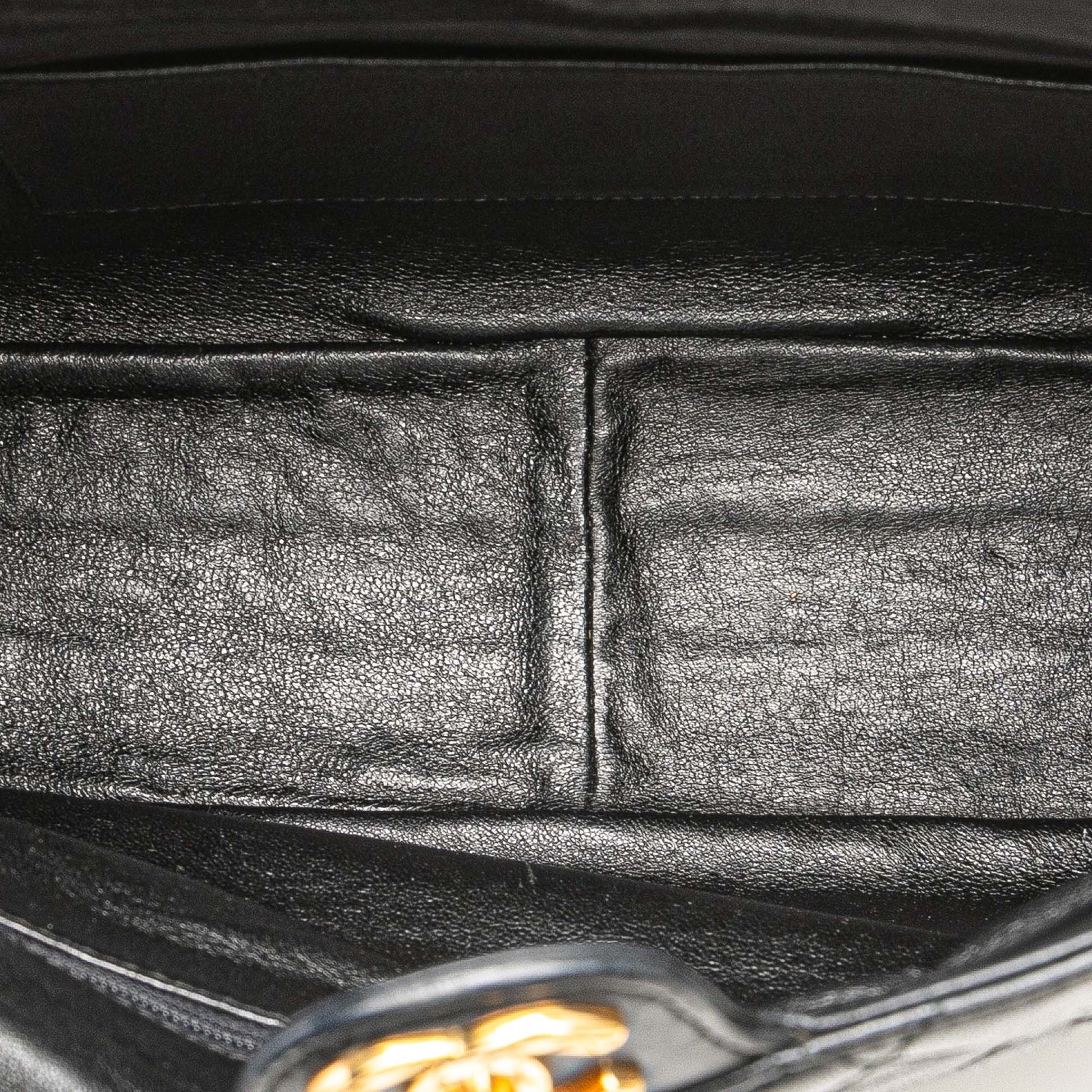 Chanel CC Quilted Lambskin Crossbody