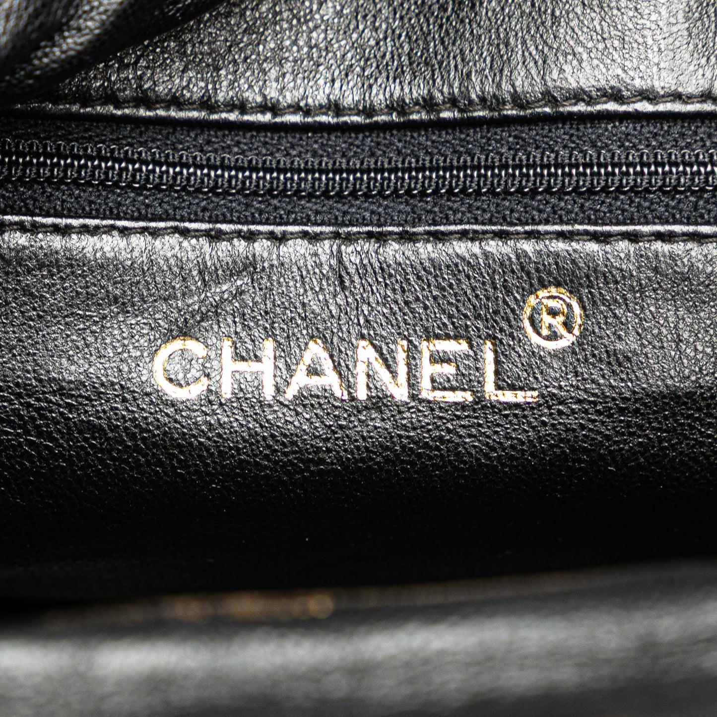 Chanel CC Quilted Lambskin Crossbody