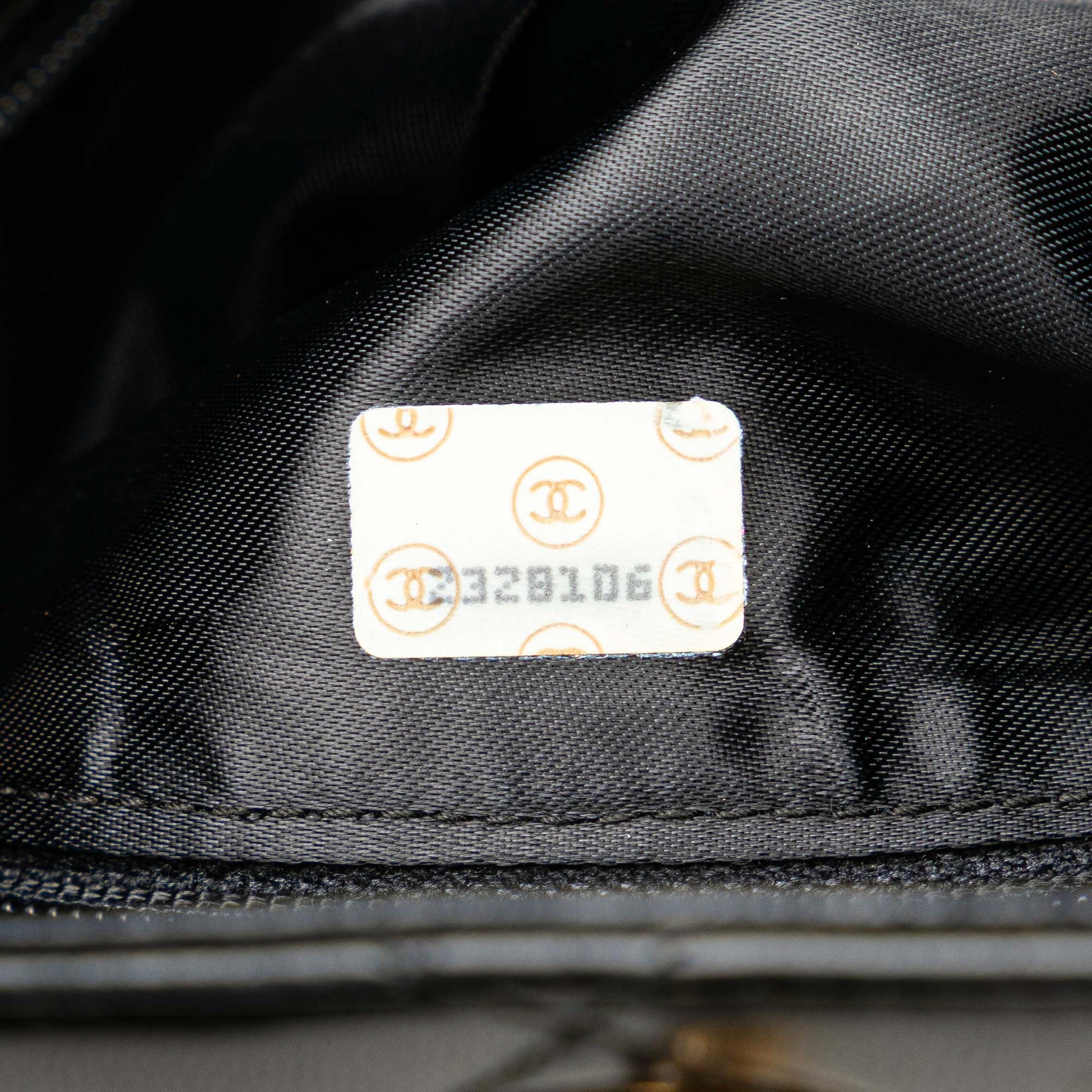 Chanel CC Quilted Lambskin Crossbody