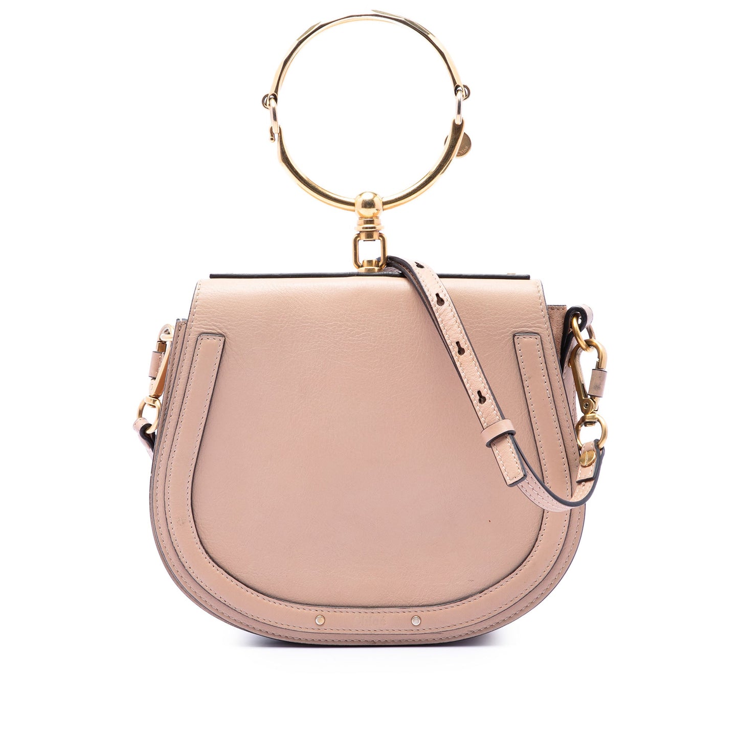 Chloé Medium Leather Nile Bracelet Satchel