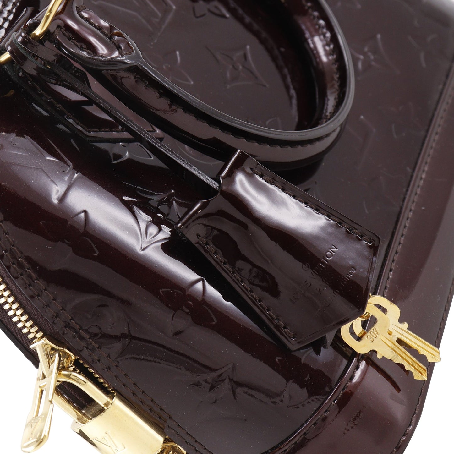 Louis Vuitton Monogram Vernis Alma BB