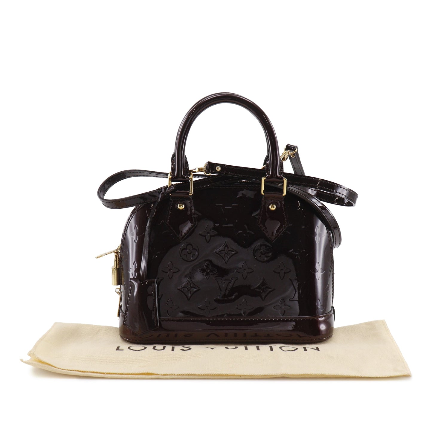 Louis Vuitton Monogram Vernis Alma BB