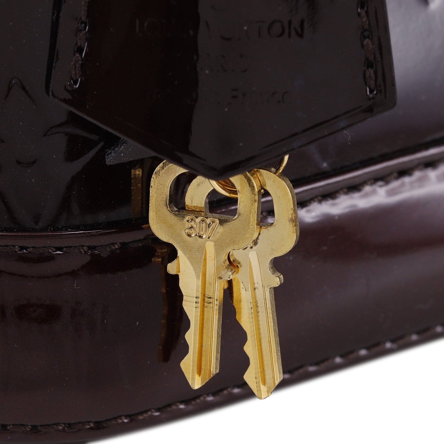 Louis Vuitton Monogram Vernis Alma BB