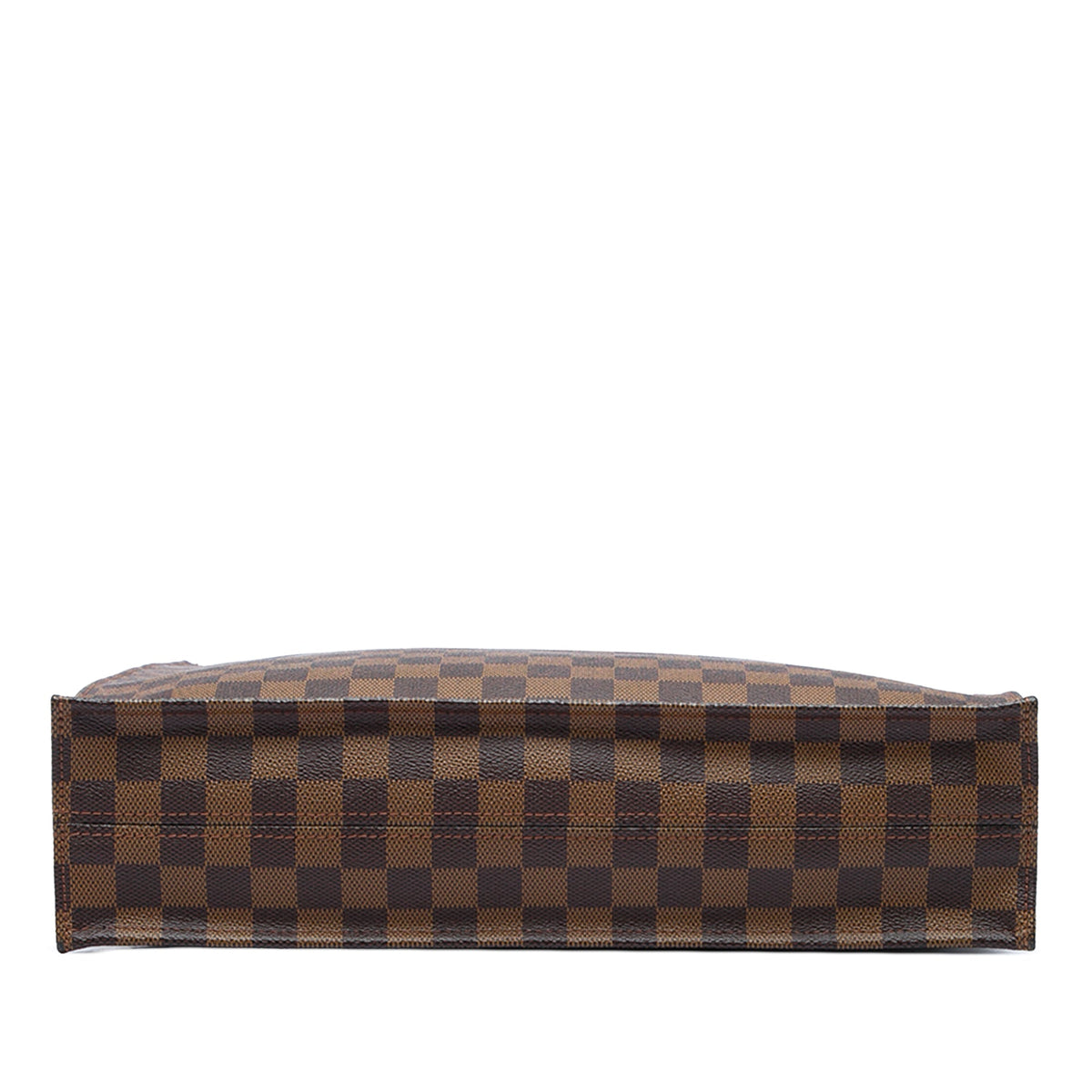 Louis Vuitton Damier Ebene Sac Plat — Brown