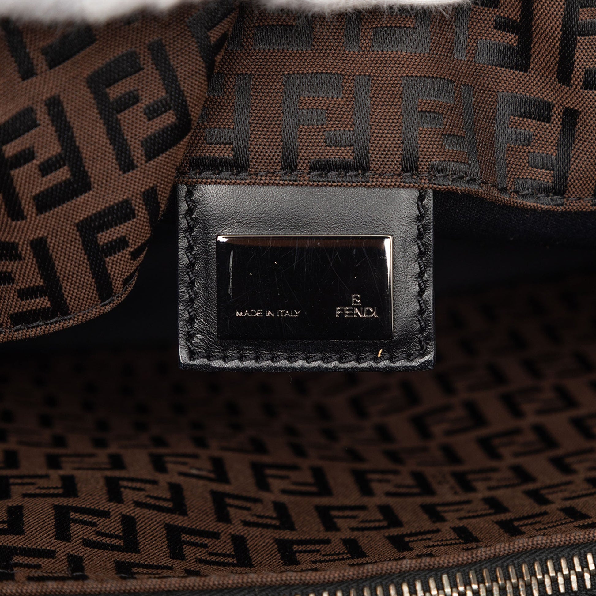 Fendi Zucchino Canvas Tote