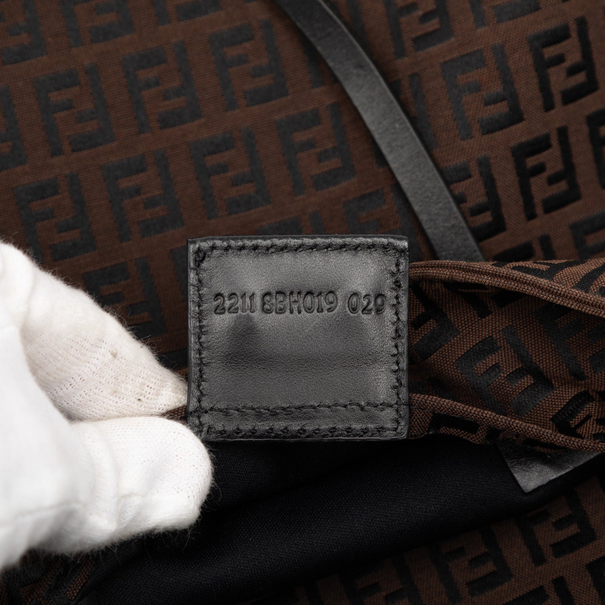 Fendi Zucchino Canvas Tote