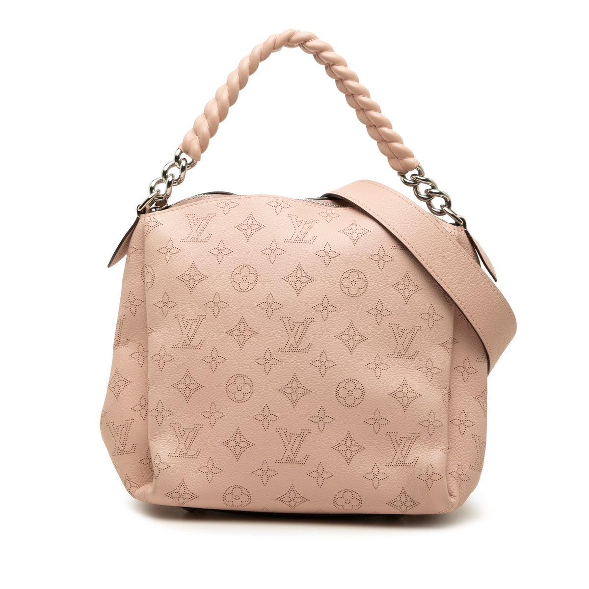 Louis Vuitton Monogram Mahina Babylone Chain BB — Pink