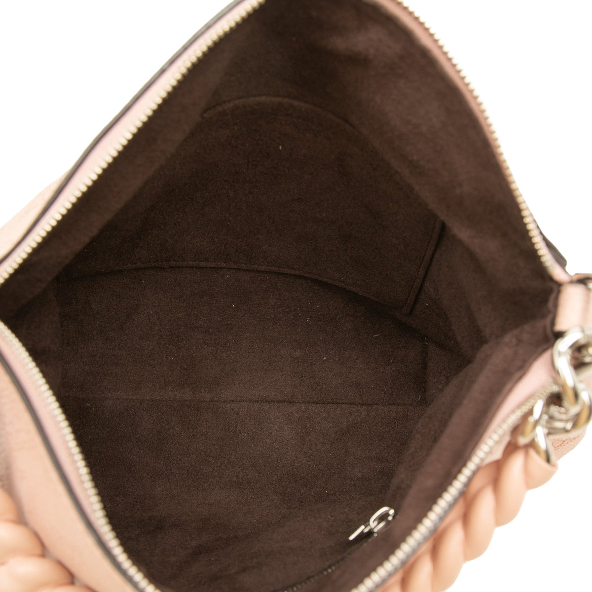 Louis Vuitton Monogram Mahina Babylone Chain BB — Pink
