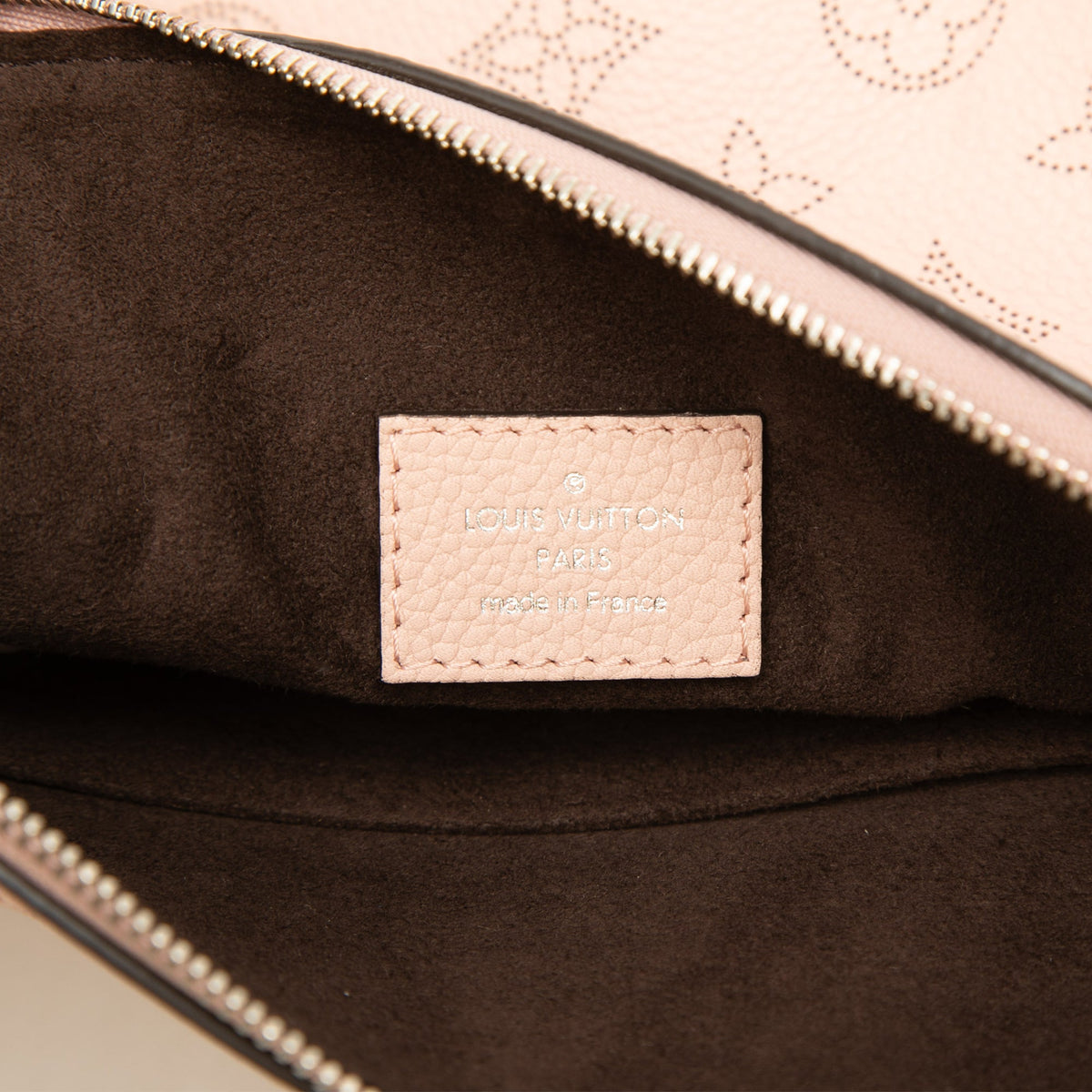 Louis Vuitton Monogram Mahina Babylone Chain BB — Pink