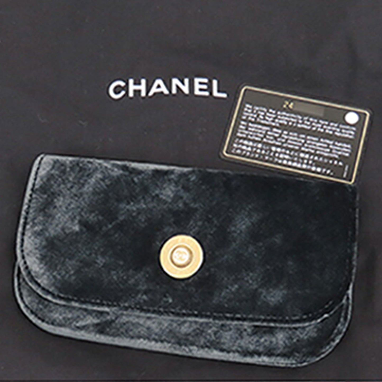 Chanel Medium Quilted Velvet Private Affair Camellia Flap