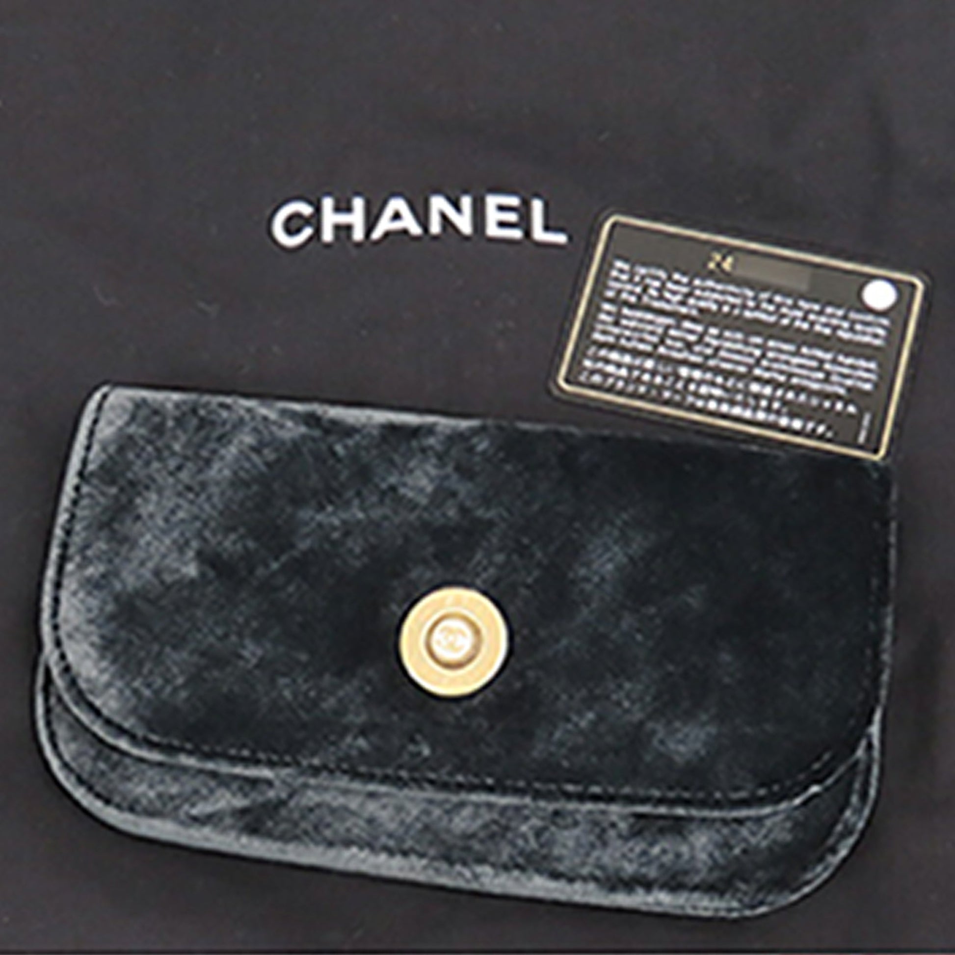 Chanel Medium Quilted Velvet Private Affair Camellia Flap