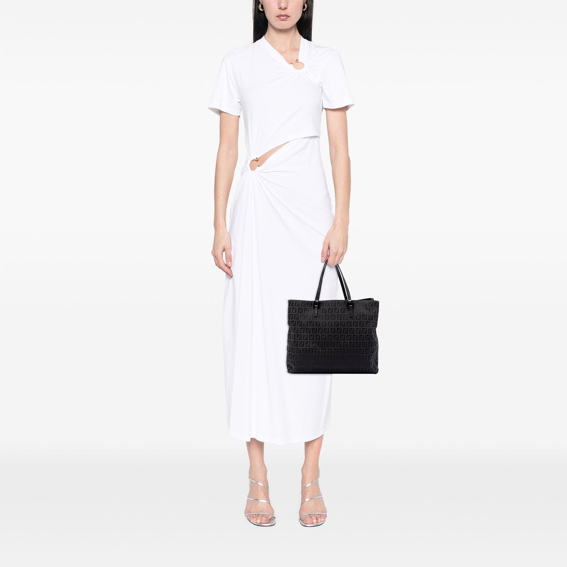 Fendi Zucchino Canvas Tote