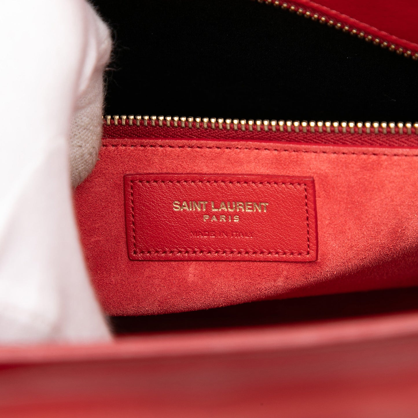 Saint Laurent Small Leather Sac De Jour Satchel
