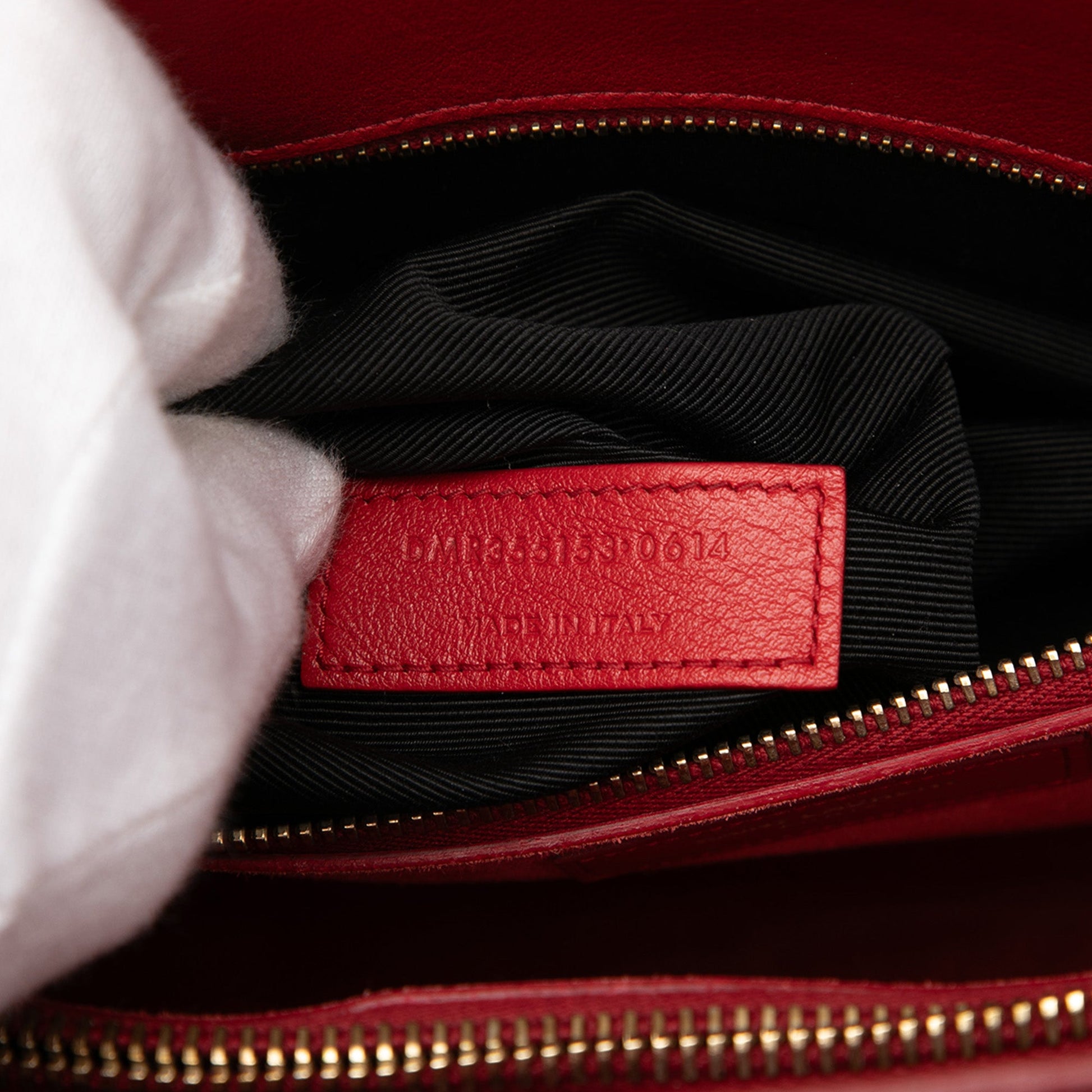 Saint Laurent Small Leather Sac De Jour Satchel