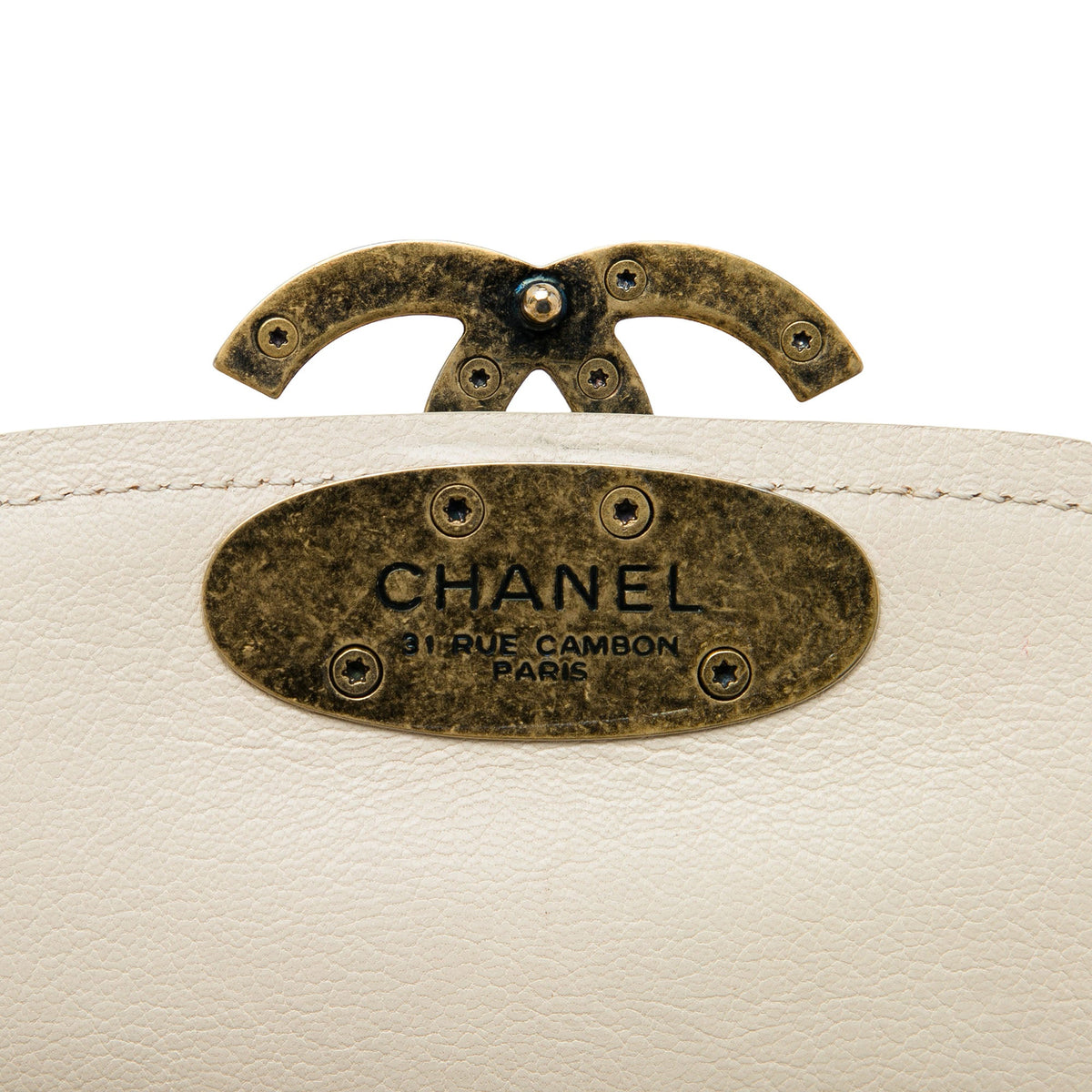 Chanel Small Calfskin Coco Curve Flap — Brown