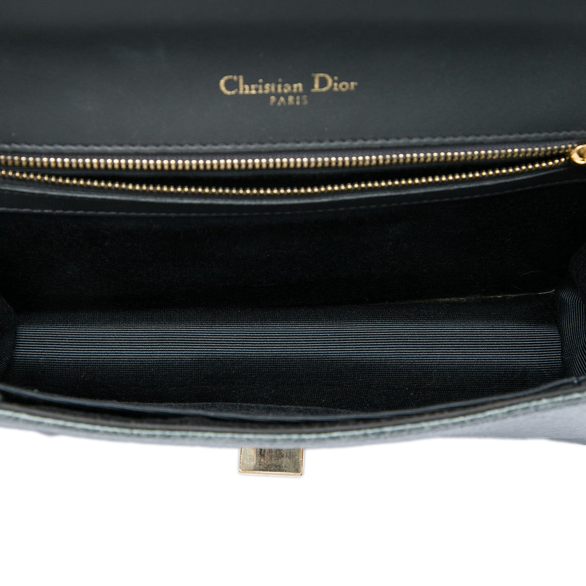 Dior Medium Crackled Deerskin Diorama Flap