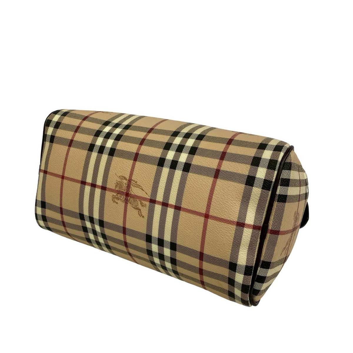 Burberry Haymarket Check Boston Bag