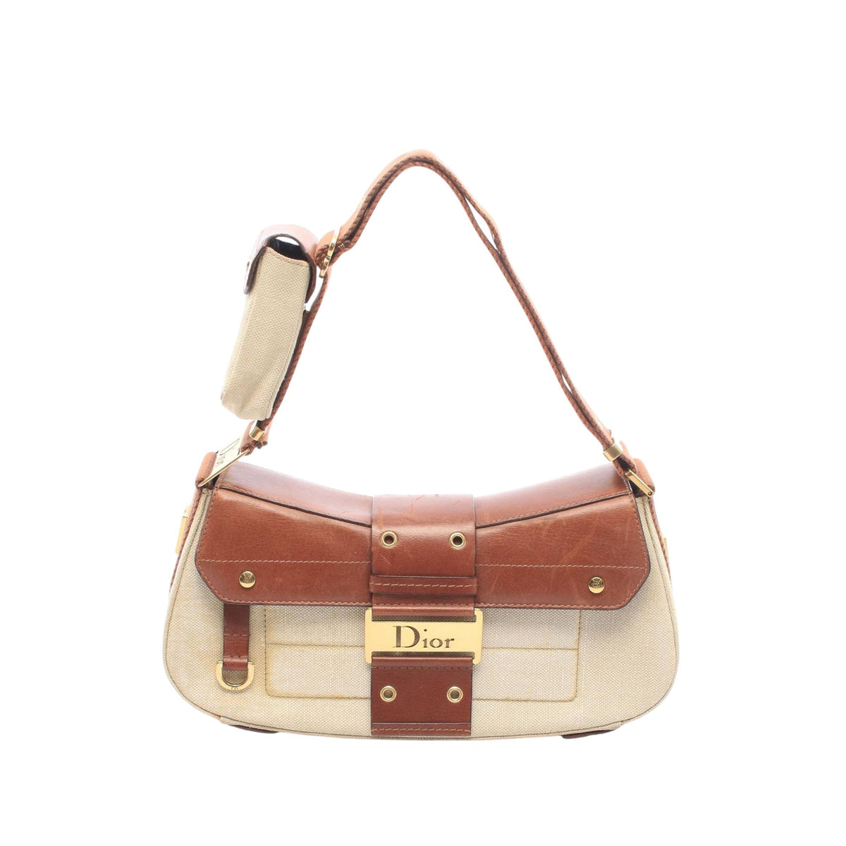 Dior Street Chic Shoulder Bag — Brown