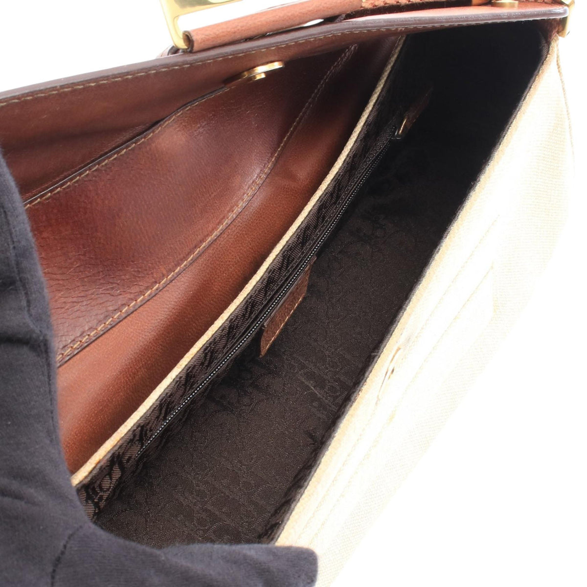 Dior Street Chic Shoulder Bag — Brown