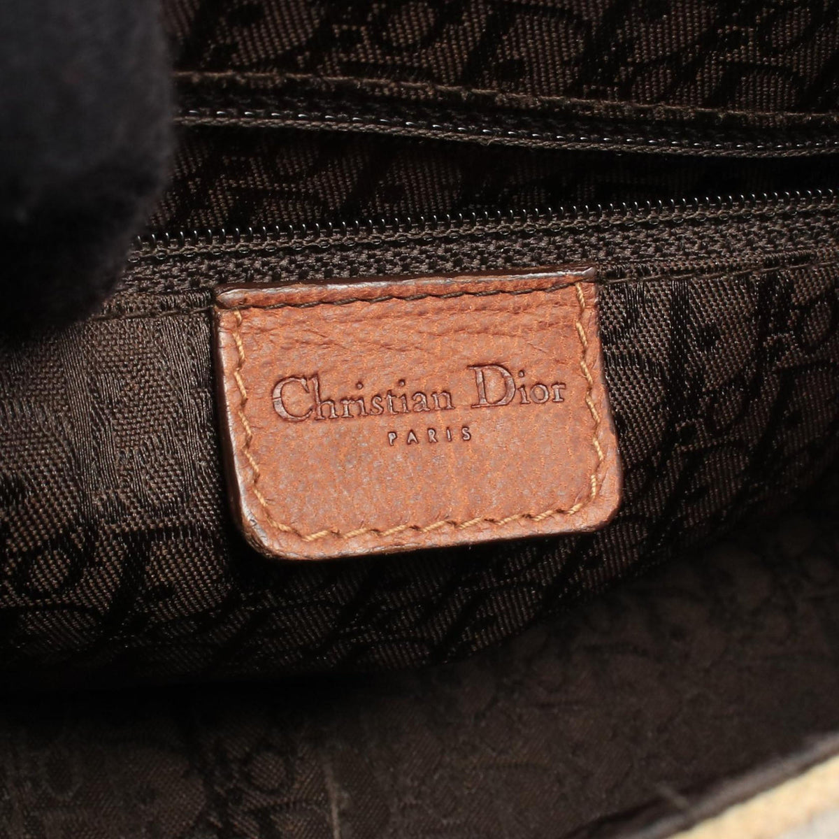 Dior Street Chic Shoulder Bag — Brown