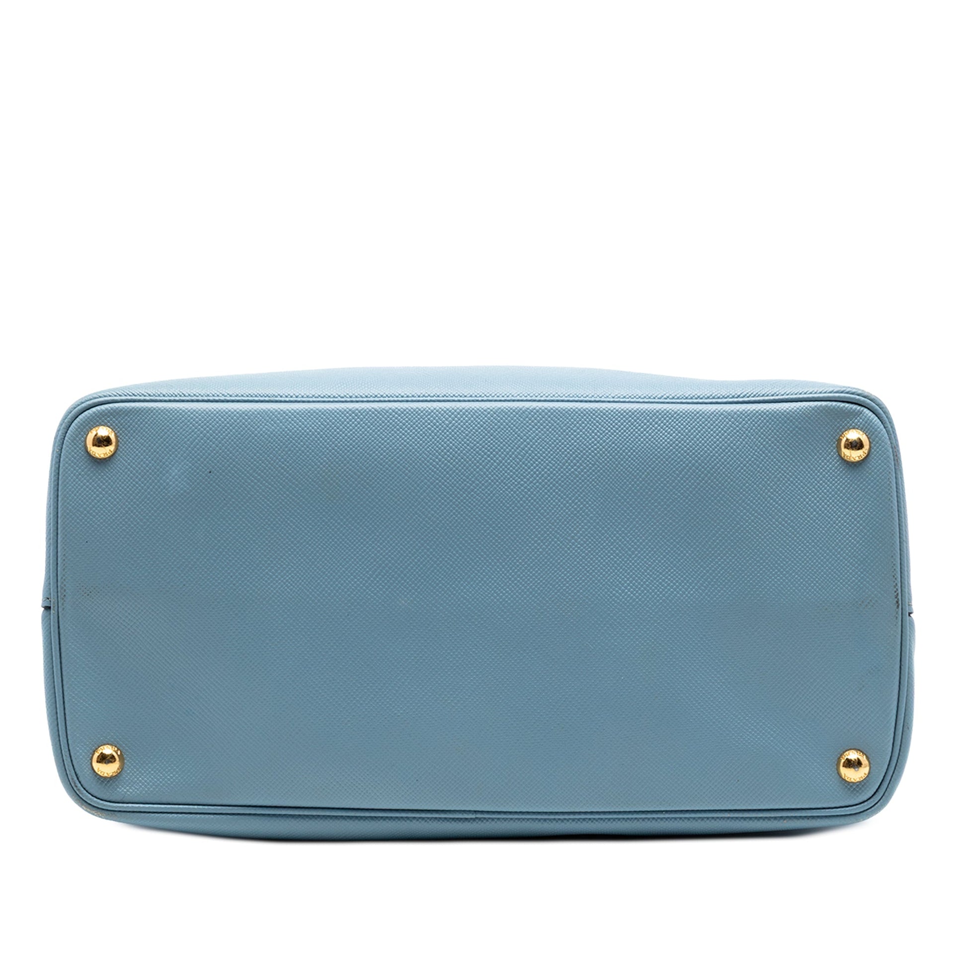 Prada Large Saffiano Cuir Double Satchel