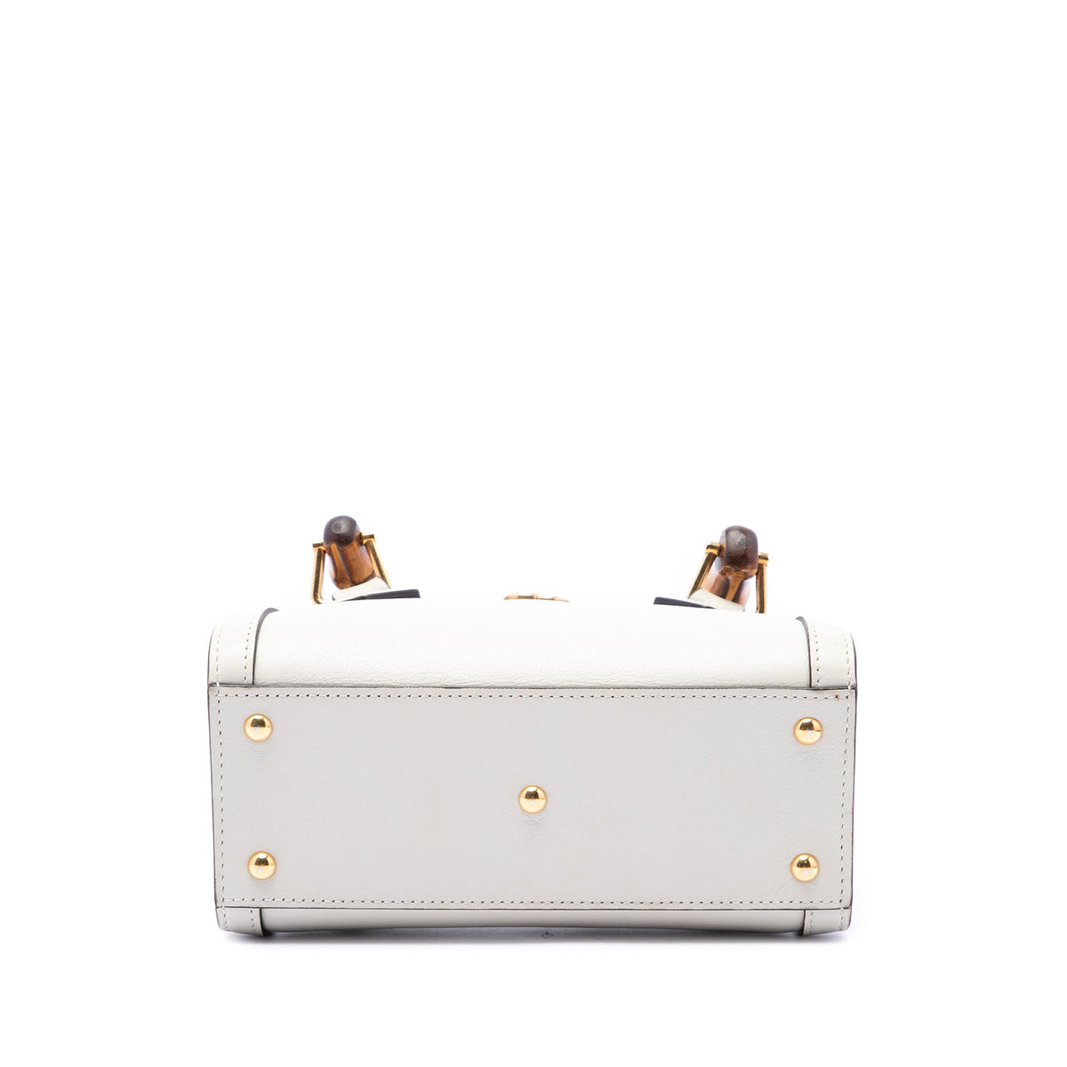 Gucci Mini Calfskin Bamboo Diana Satchel