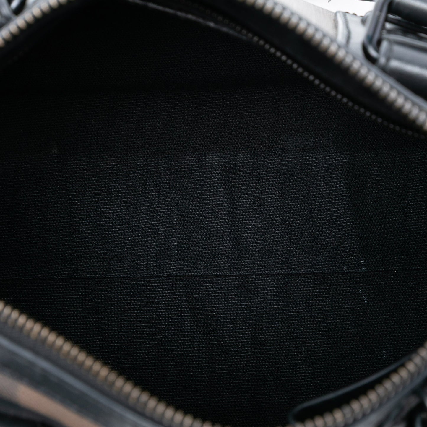 Burberry Smoke Check Coated Canvas Chester Boston Bag
