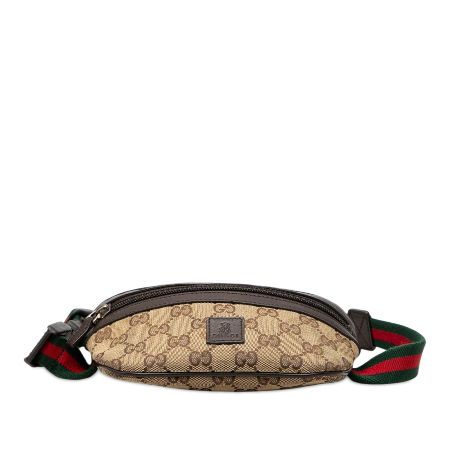 Gucci Childrens GG Canvas Web Belt Bag