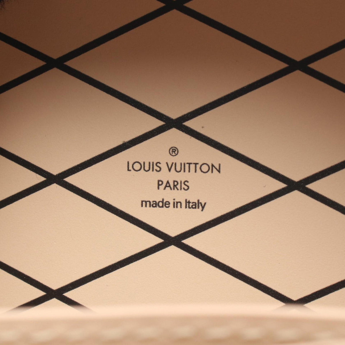 Louis Vuitton Monogram Reverse Mini Boite Chapeau — Brown