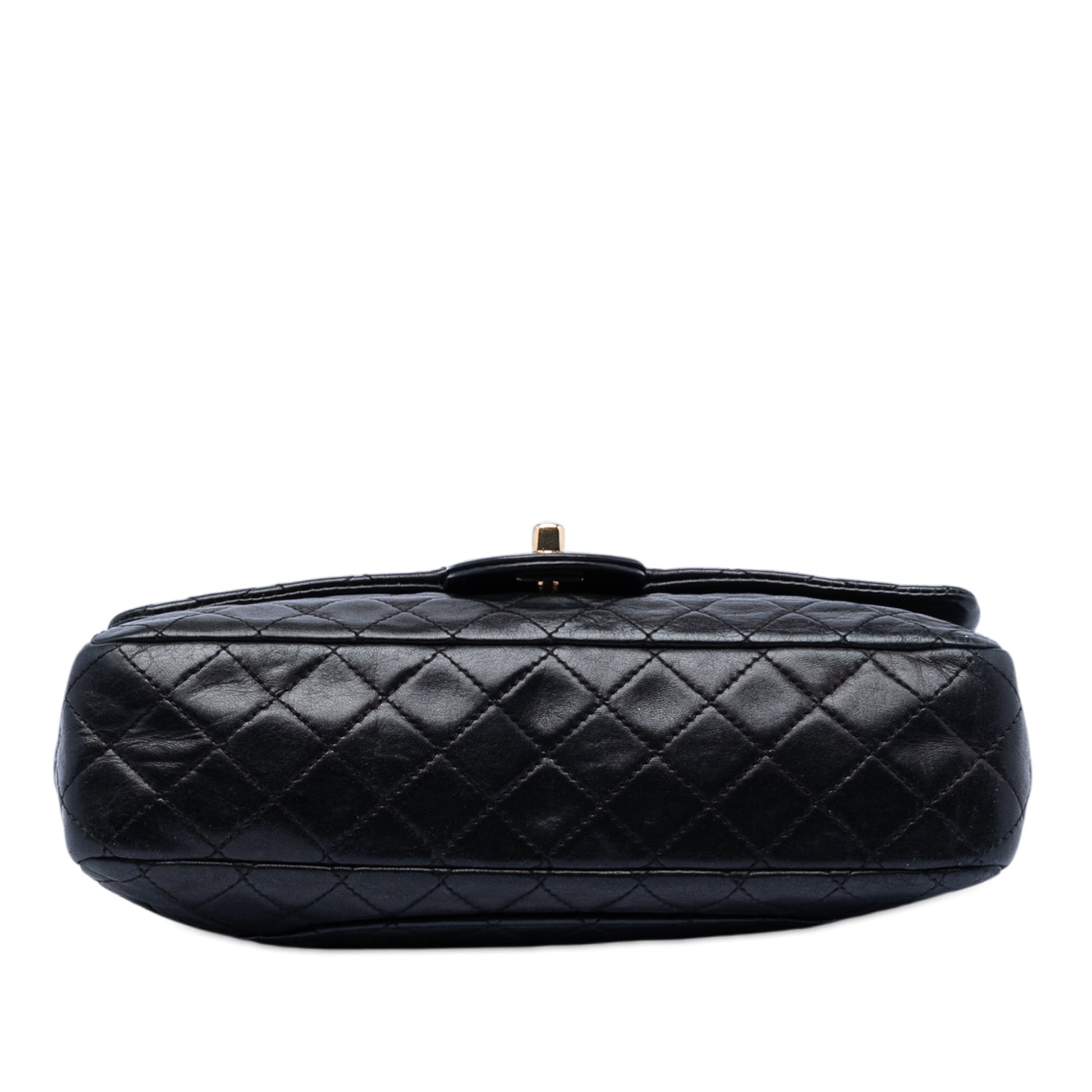 Chanel Medium Classic Lambskin Valentines Heart Charms Single Flap