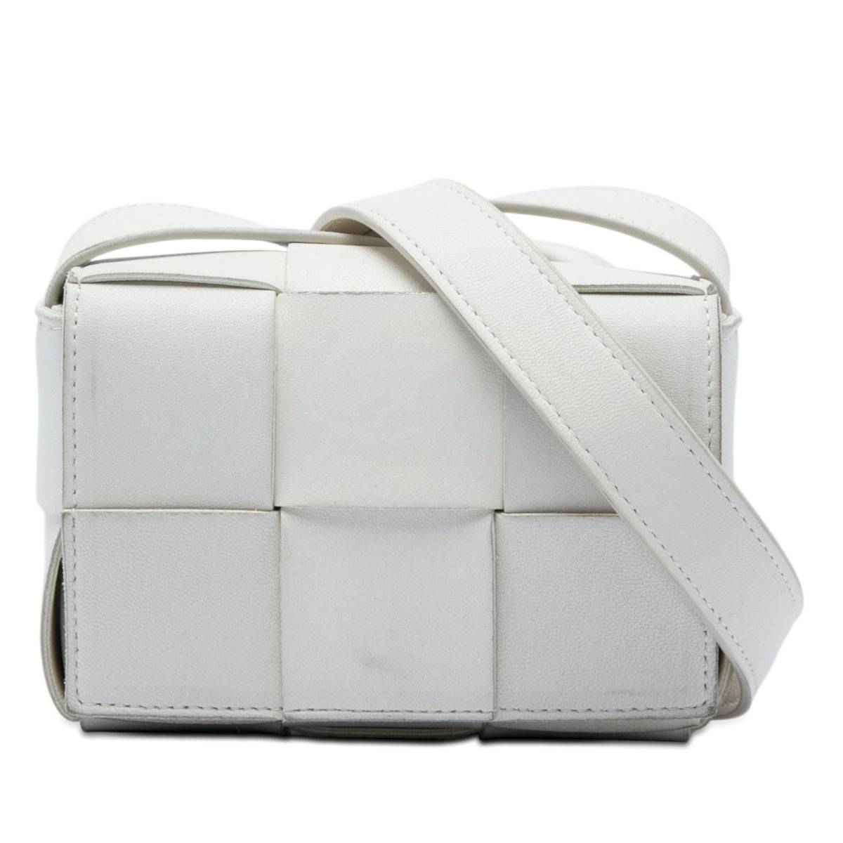 Bottega Veneta Candy Nappa Intrecciato Cassette Crossbody