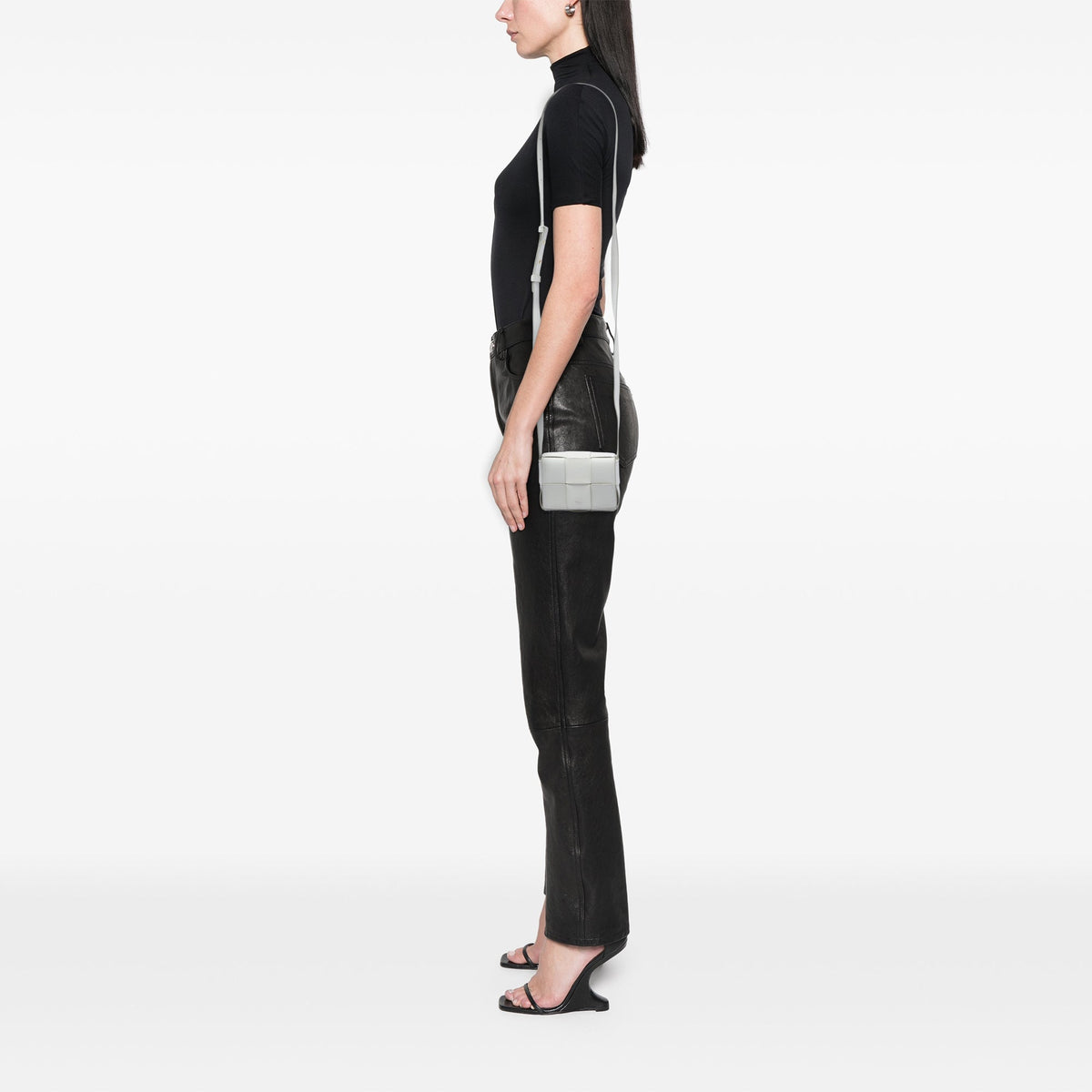 Bottega Veneta Candy Nappa Intrecciato Cassette Crossbody