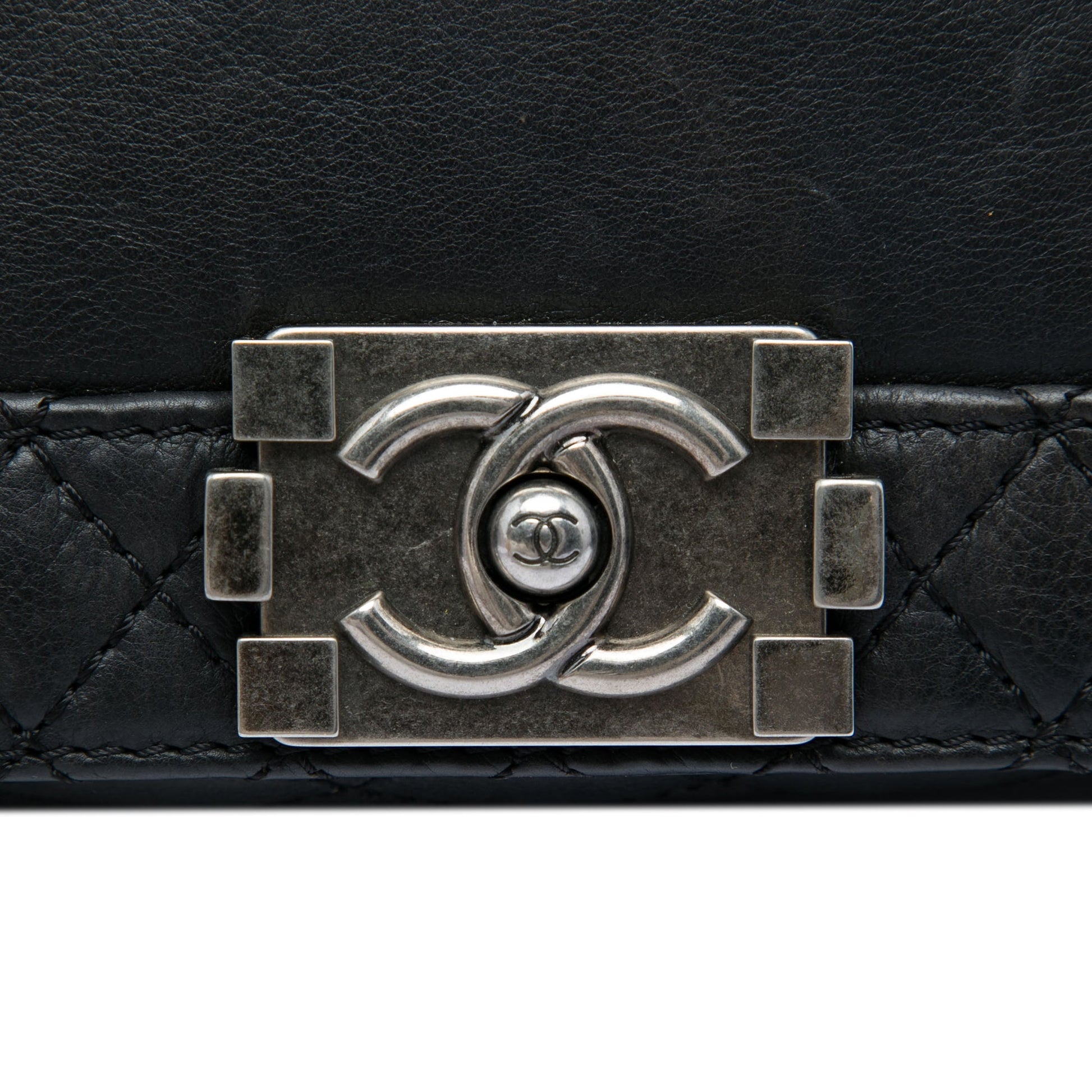 Chanel Old Medium Lambskin Boy Reverso Flap