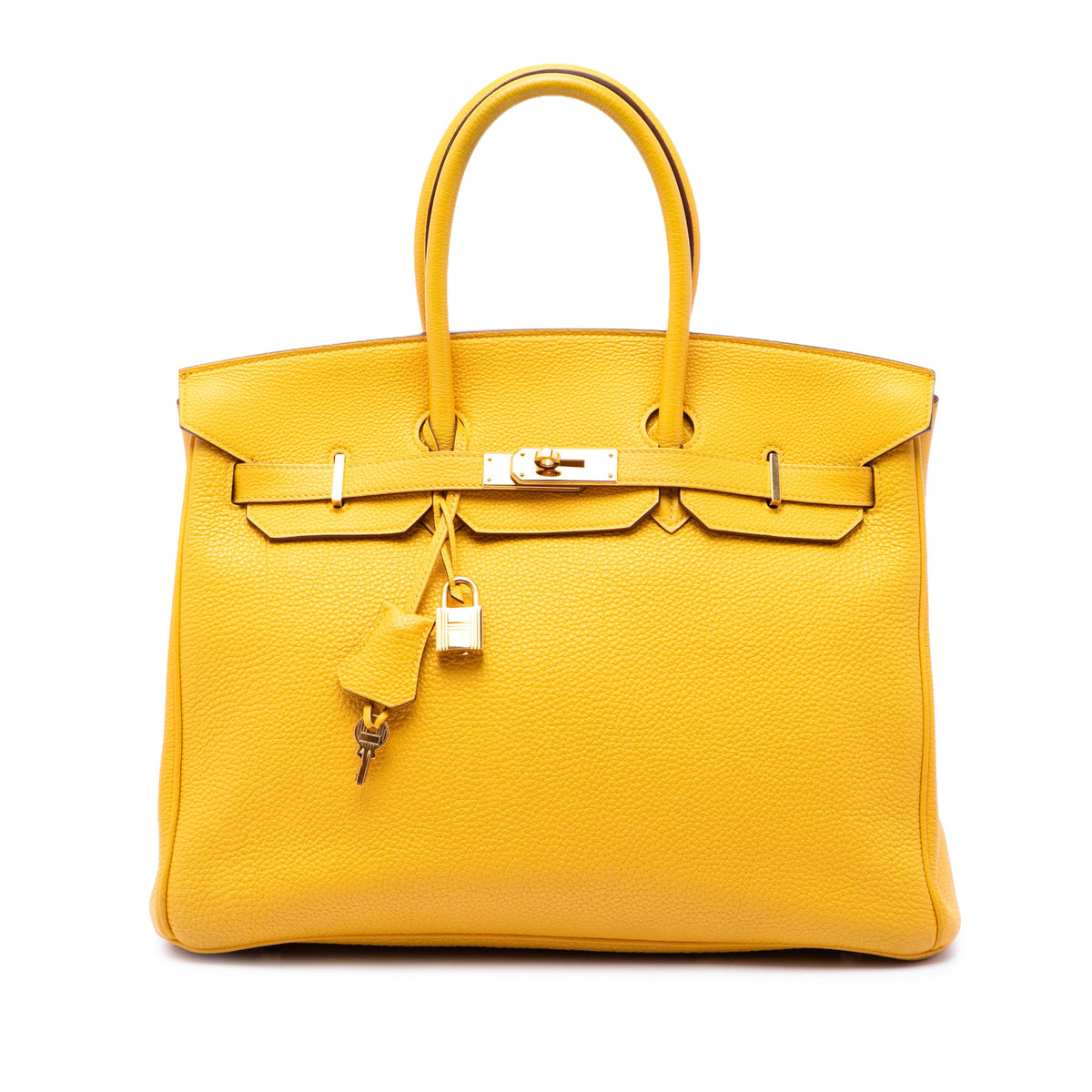 Hermès Togo Birkin Retourne 35 — Yellow