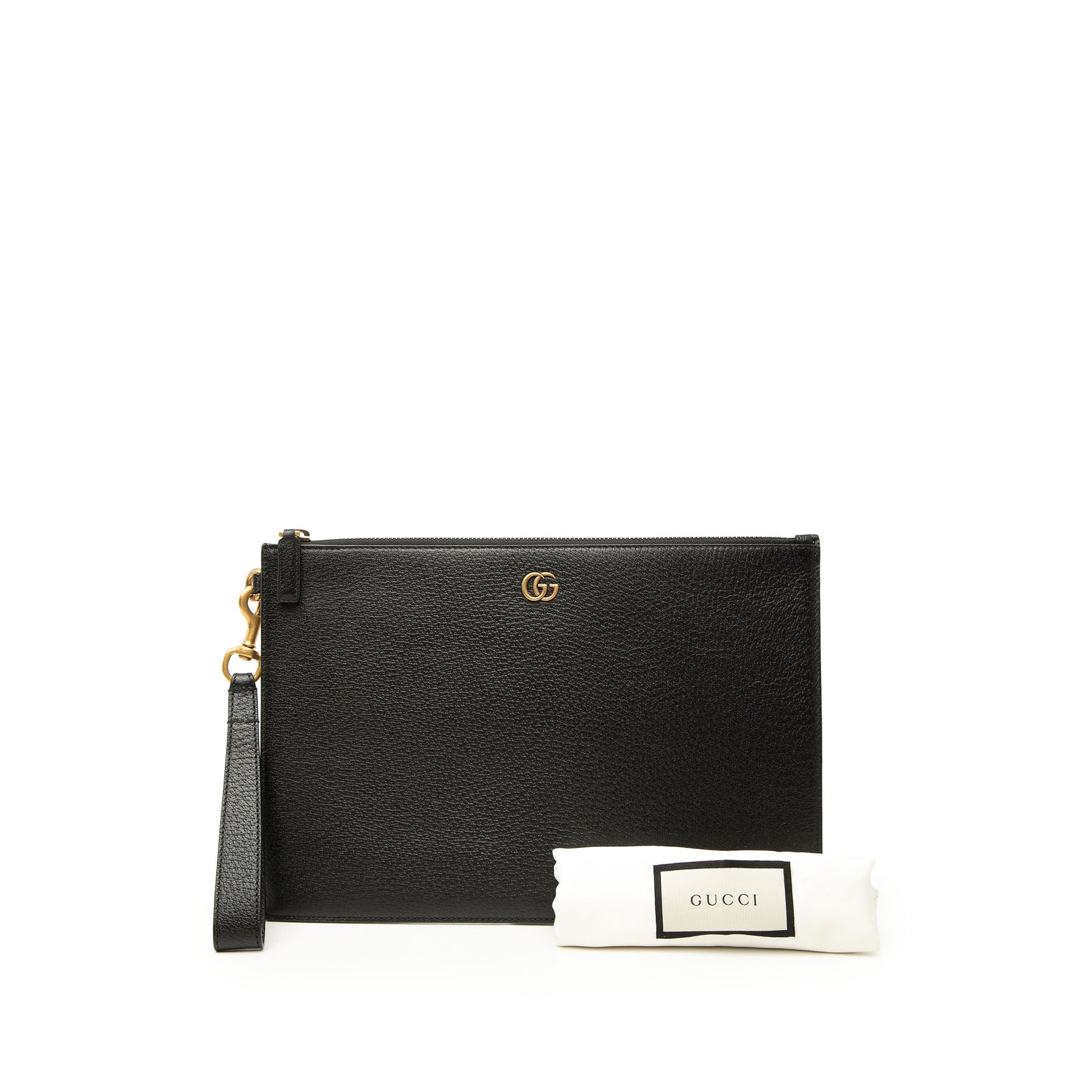 Gucci GG Marmont Calfskin Clutch