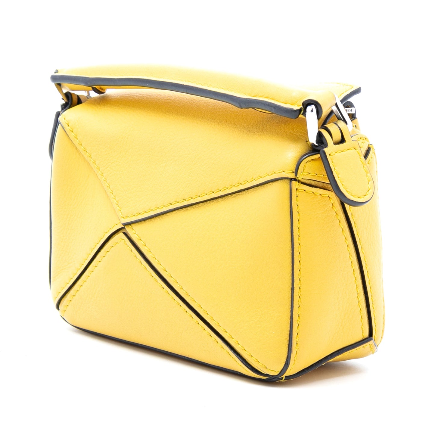 LOEWE Nano Calfskin Puzzle Satchel