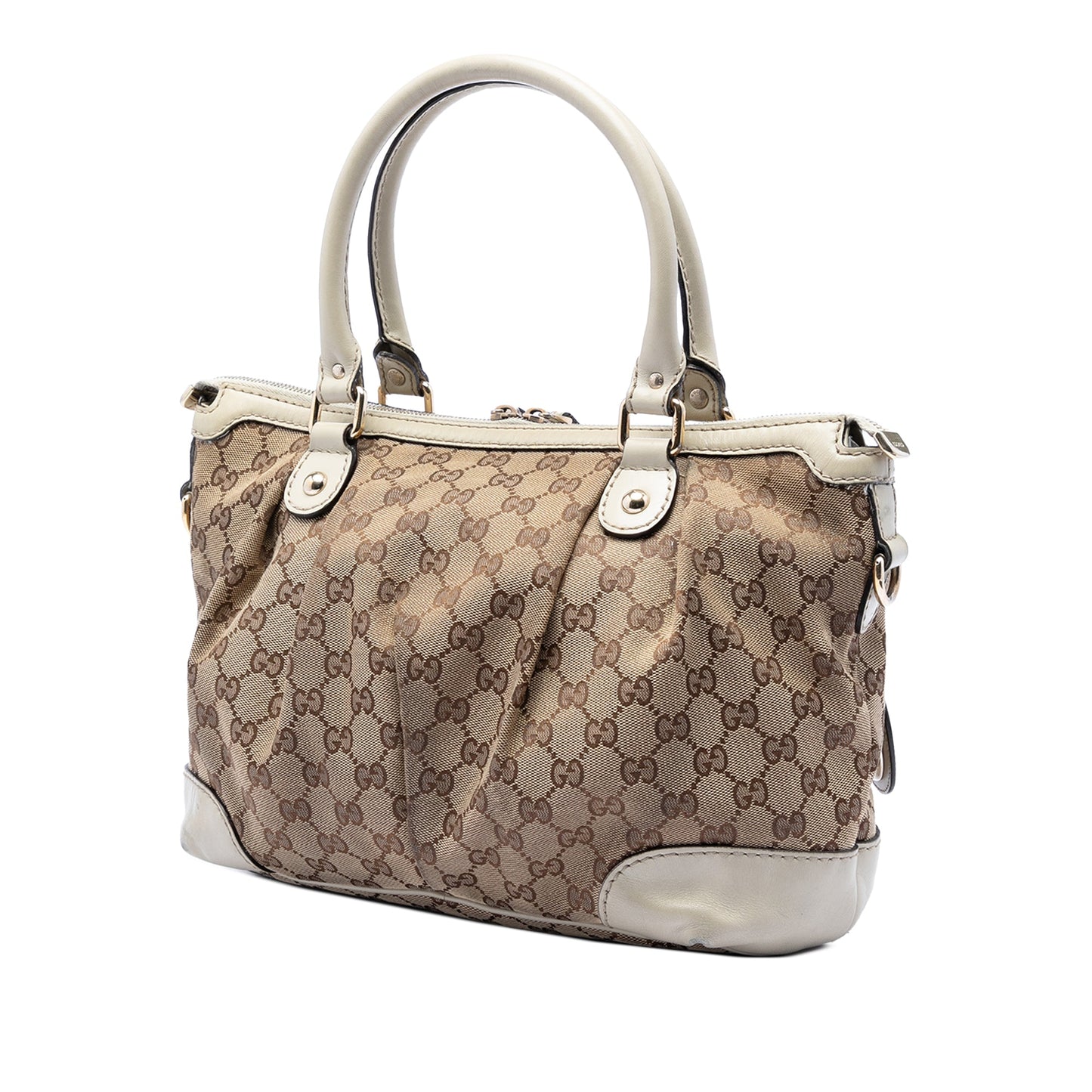 Gucci GG Canvas Sukey Satchel