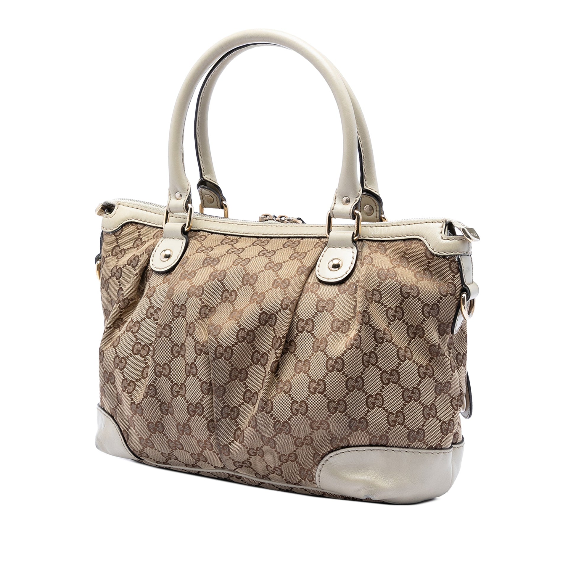Gucci GG Canvas Sukey Satchel