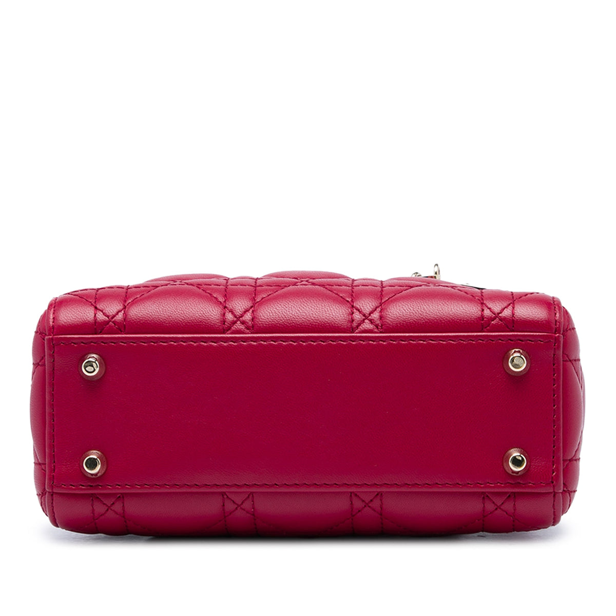 Dior Mini Lambskin Cannage Lady Dior