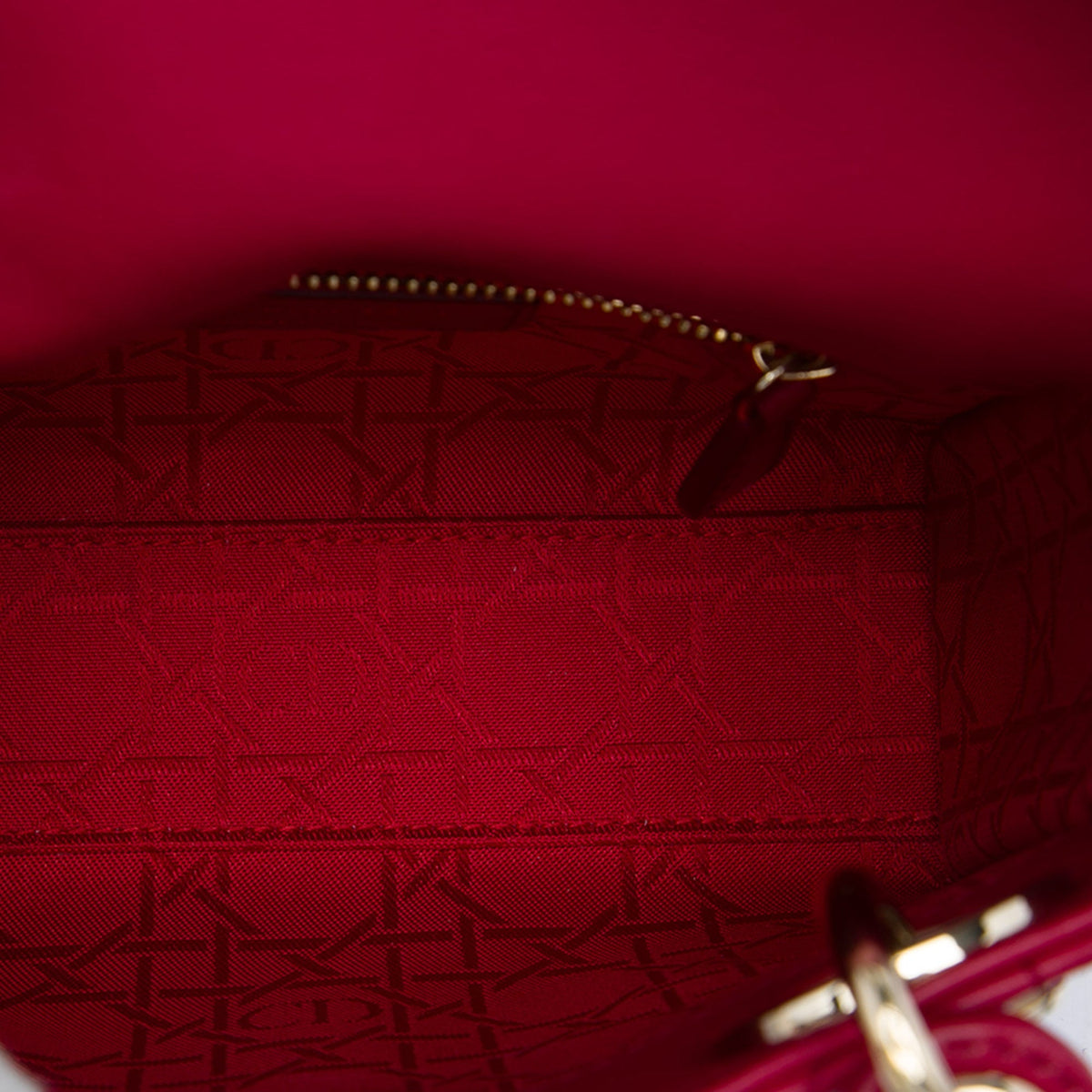 Dior Mini Lambskin Cannage Lady Dior