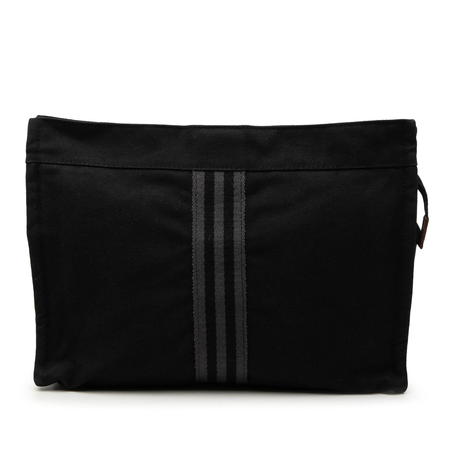 Hermès Canvas Fourre Tout Clutch
