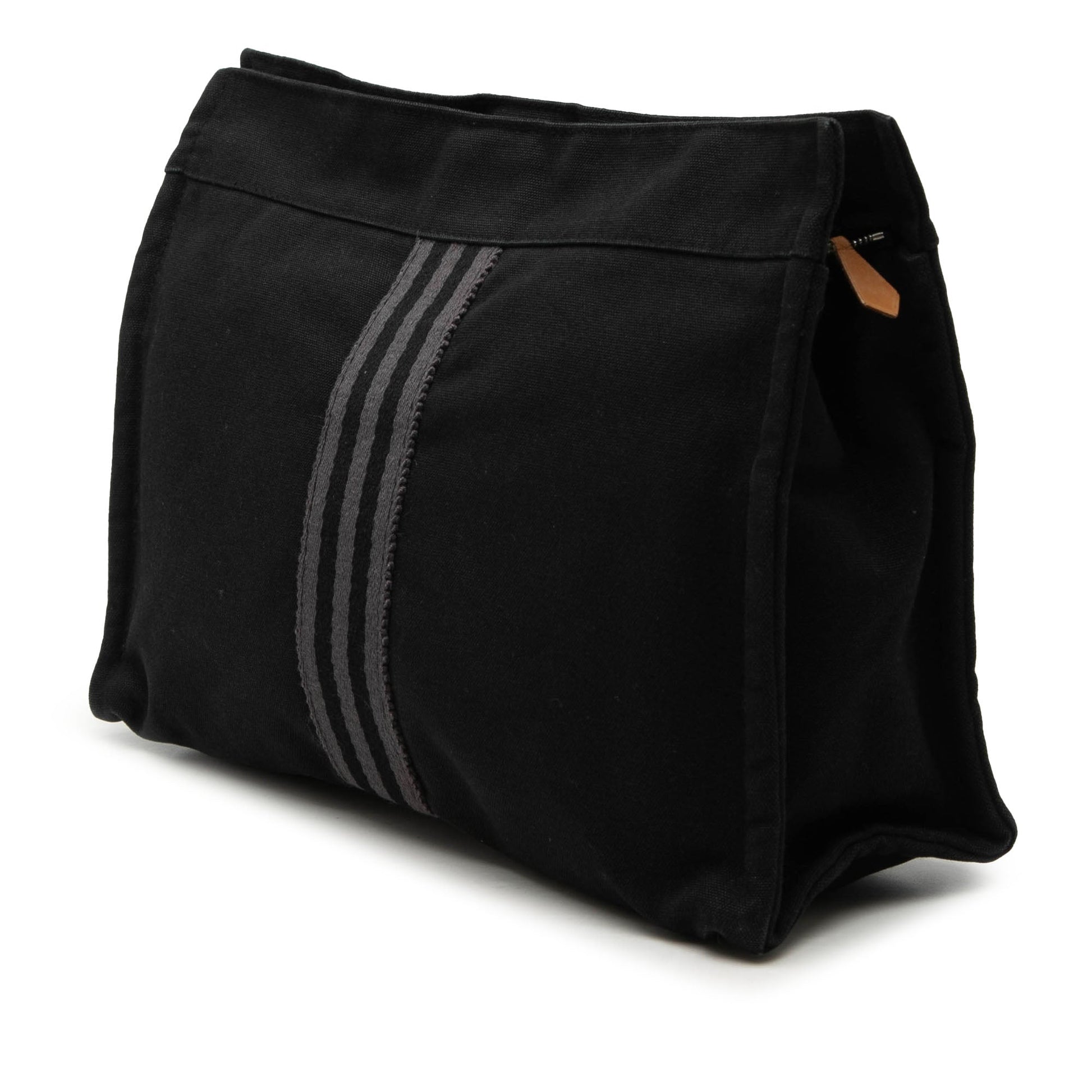 Hermès Canvas Fourre Tout Clutch