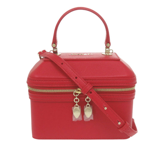 Leather Serpenti Forever Vanity Bag