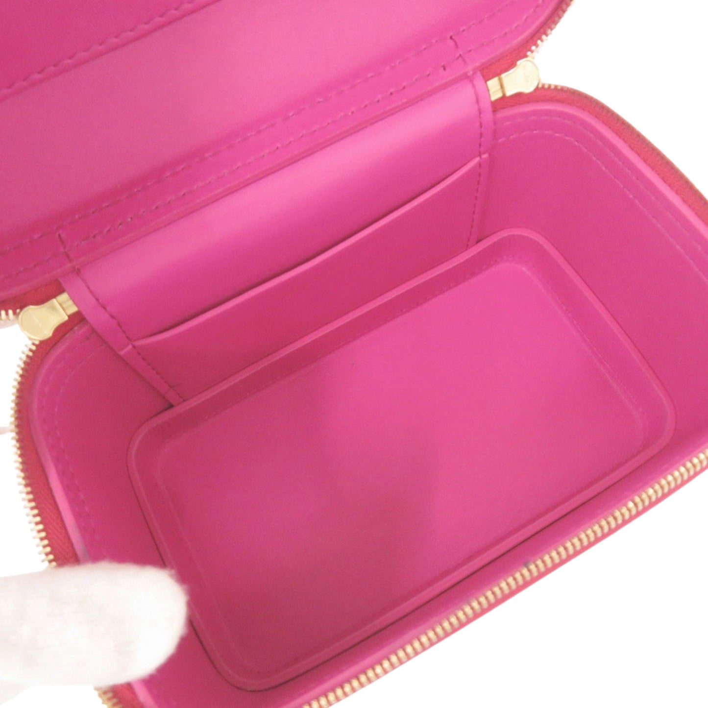 Leather Serpenti Forever Vanity Bag