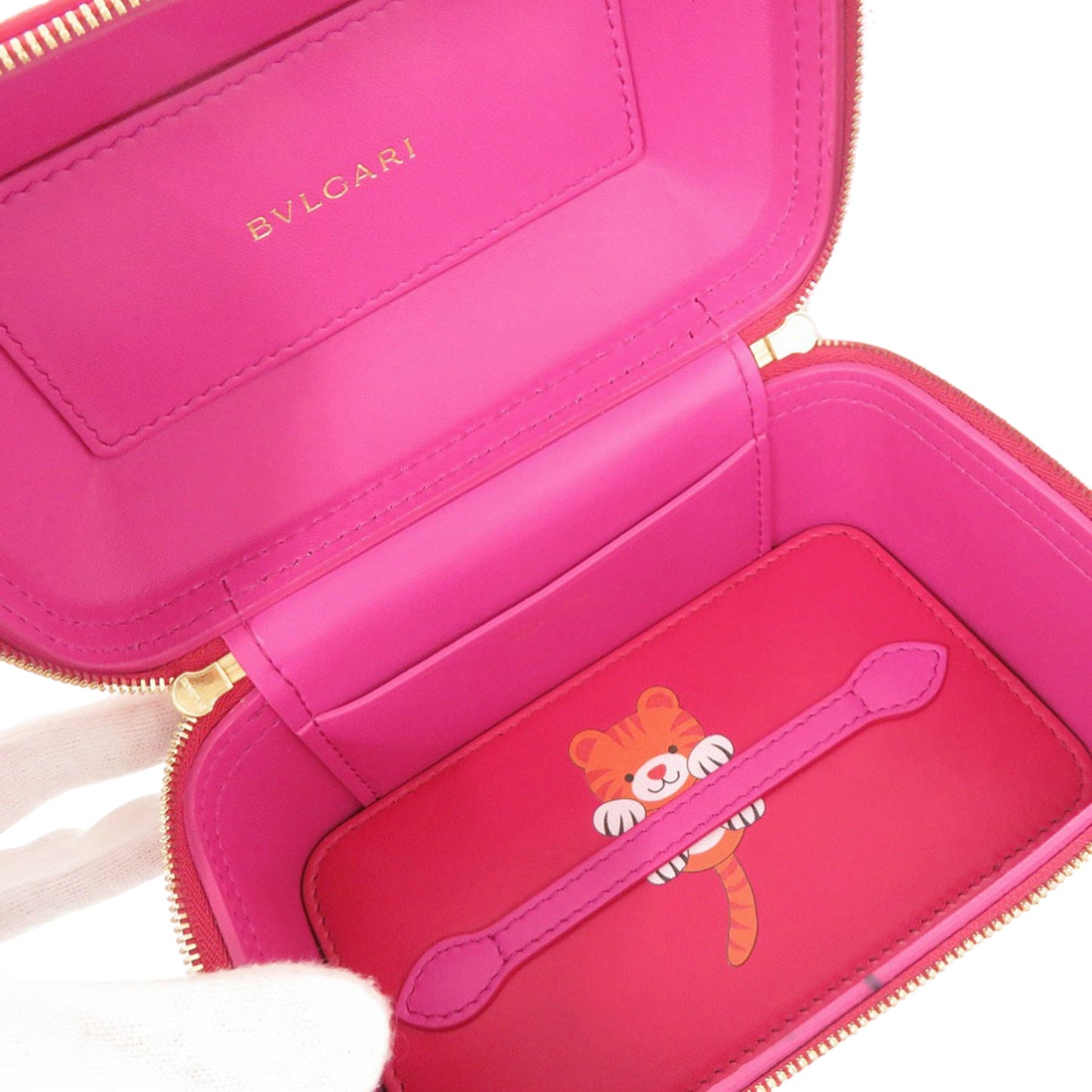 Leather Serpenti Forever Vanity Bag