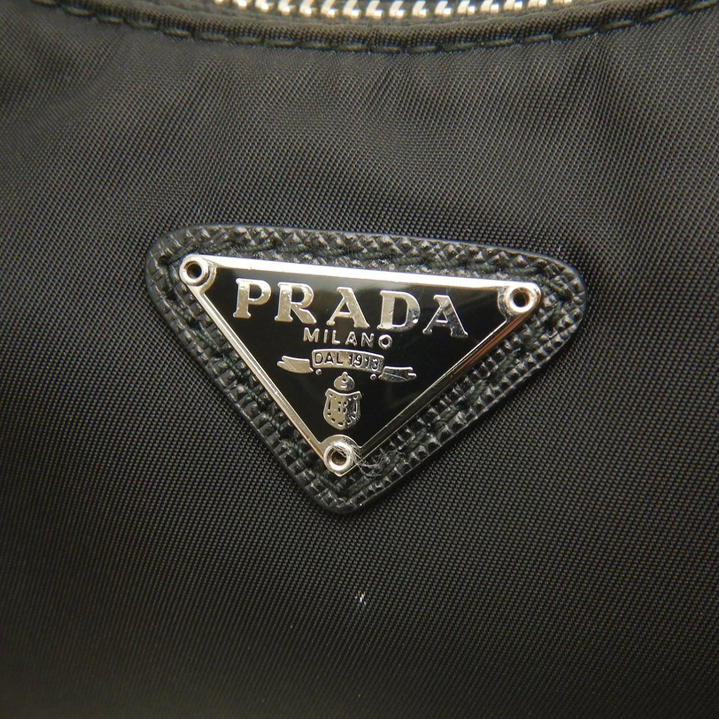 Prada Saffiano Trimmed Re Nylon Re Edition 2005 Satchel