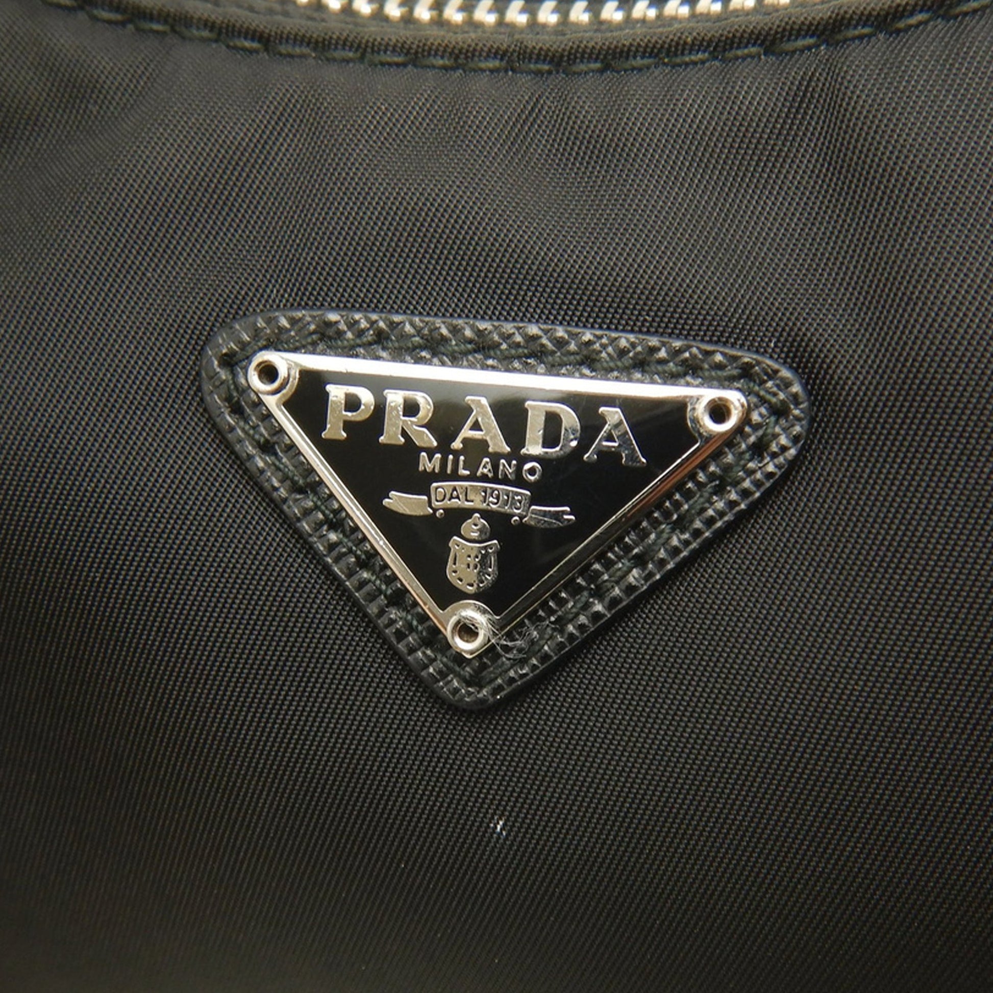 Prada Saffiano Trimmed Re Nylon Re Edition 2005 Satchel