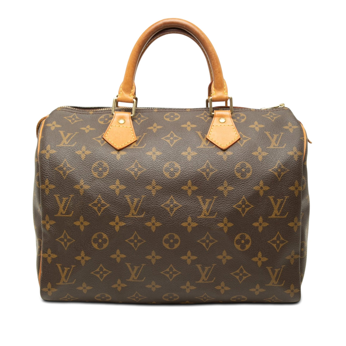 Louis Vuitton Monogram Speedy 30 — Brown